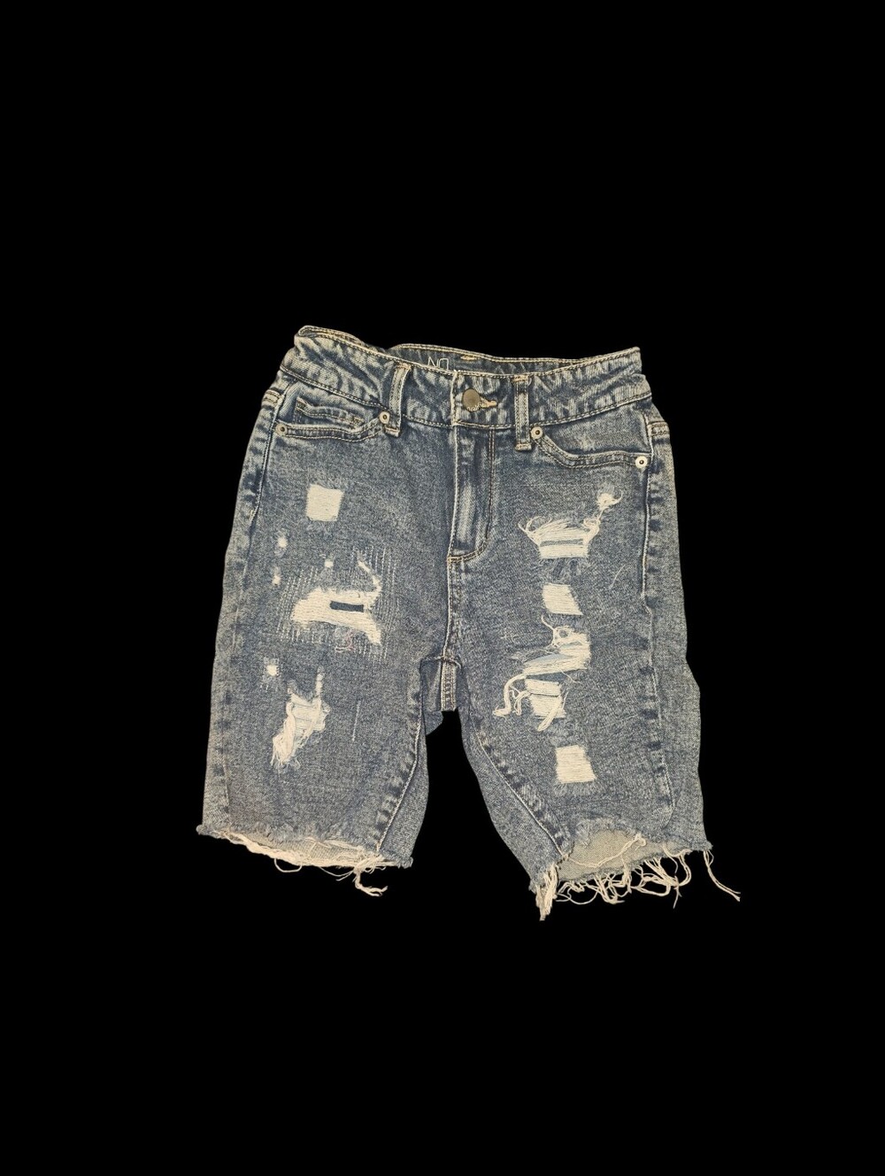Mid-rise Bermuda Shorts